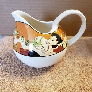 Sango Cabaret Coffee Cream Creamer Pitcher #4870